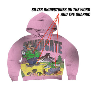 The Syndicate "HS" HOODY (PINK OS)