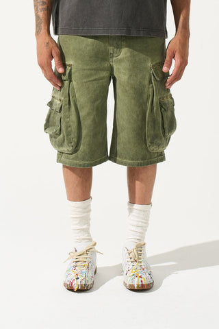 SERENEDE OLEA Cargo Shorts (OLIVE)