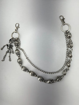 DRUNZ METAL SKELETON POCKET CHAIN