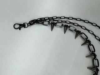 DRUNZ BLACK SPIKE WALLET CHAIN