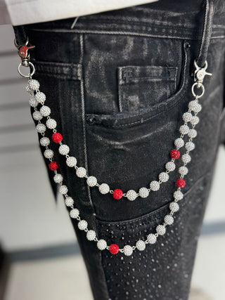 DRUNZ WALLET CHAIN V1 RED