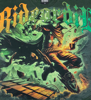 Stray Ride or die 3/4 sleeve tee (Dark Green)