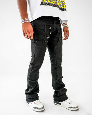 PREME STACKED FLAIR MULTI WAISTBAND (BLACK)
