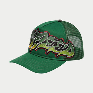 GODSPEED GS Neo Trucker Hat (Green/Yellow/Red)
