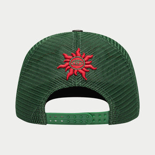 GODSPEED GS Neo Trucker Hat (Green/Yellow/Red)