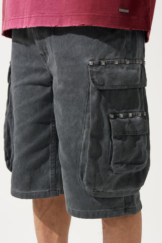 SERENEDE IRON Cargo Shorts (GREY)