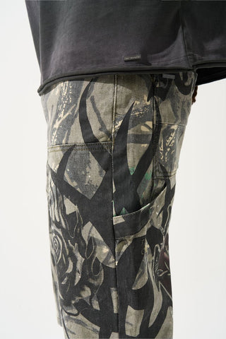 SERENEDE PARADI$E Denim Shorts