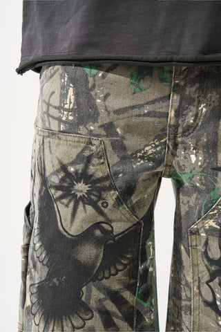 SERENEDE PARADI$E Denim Shorts