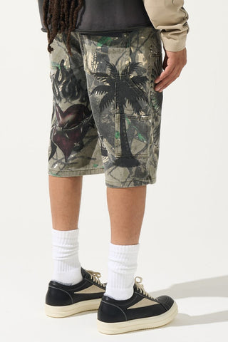 SERENEDE PARADI$E Denim Shorts