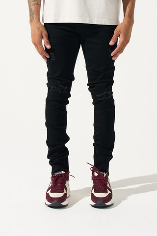 SERENEDE Midnight Black Jeans
