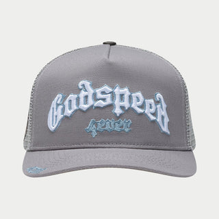 GODSPEED GS FOREVER TRUCKER HAT (Cool Grey)