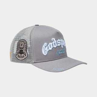 GODSPEED GS FOREVER TRUCKER HAT (Cool Grey)