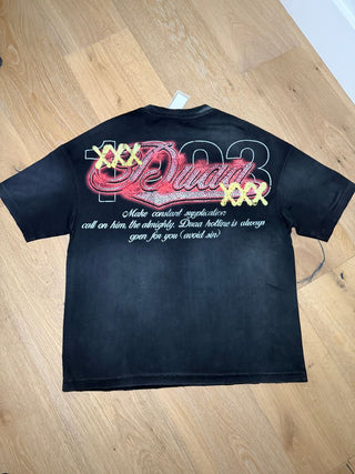 Duaa RISK BLK TEE SHIRT (BLK)