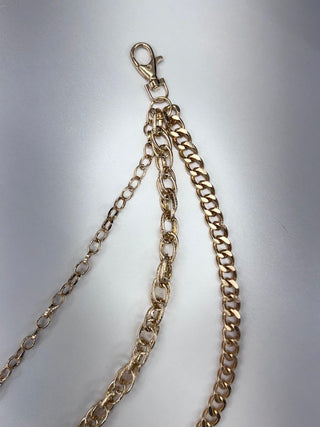 DRUNZ GOLD 3 LAYER WALLET CHAIN