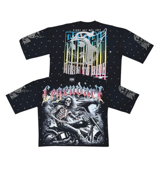 Stray Legendary 3/4 sleeve tee (Black)