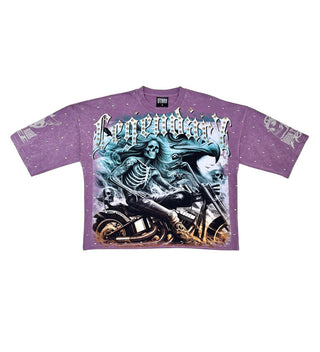 Stray Legendary 3/4 sleeve tee (Purple)