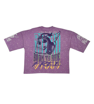 Stray Legendary 3/4 sleeve tee (Purple)