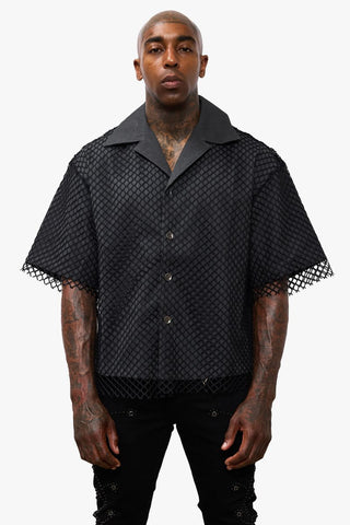 Valabasas "ENDLESS ROAD" BUTTON DOWN (BLACK)