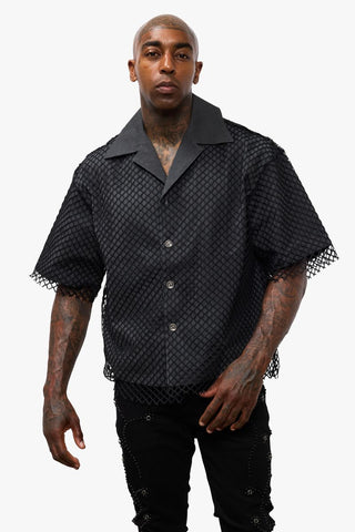 Valabasas "ENDLESS ROAD" BUTTON DOWN (BLACK)