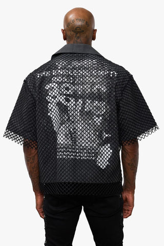 Valabasas "ENDLESS ROAD" BUTTON DOWN (BLACK)