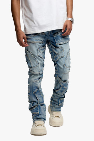 Valabasas PUMPED STACKED (Light Blue Washed)