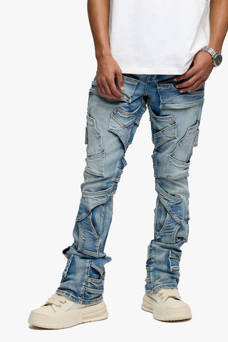Valabasas PUMPED STACKED (Light Blue Washed)