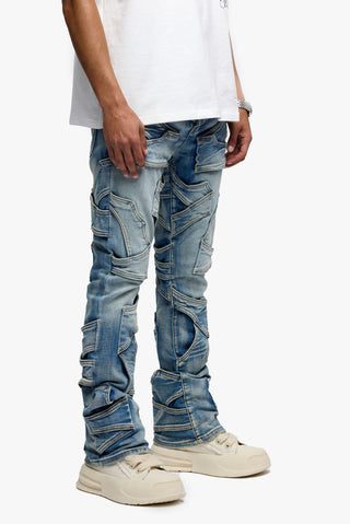 Valabasas PUMPED STACKED (Light Blue Washed)