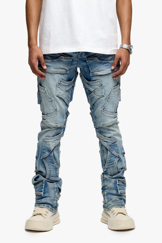 Valabasas PUMPED STACKED (Light Blue Washed)