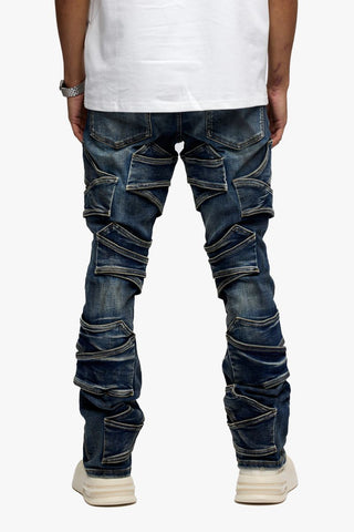 Valabasas PUMPED STACKED (DIRTY BLUE WASHED)