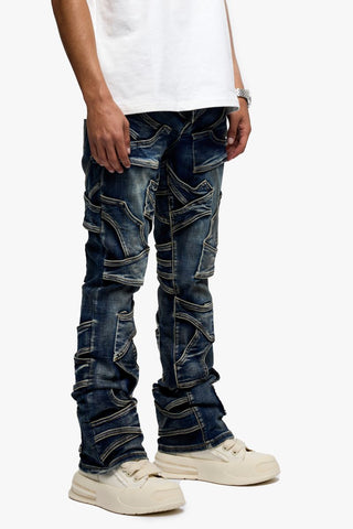 Valabasas PUMPED STACKED (DIRTY BLUE WASHED)