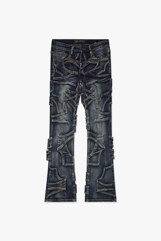 Valabasas PUMPED STACKED (DIRTY BLUE WASHED)