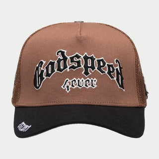 GODSPEED GS FOREVER TRUCKER HAT (Brown)