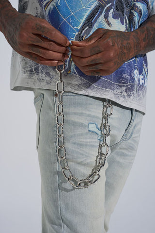 PHEELINGS "UNTOUCHABLE" WALLET CHAIN (SILVER)