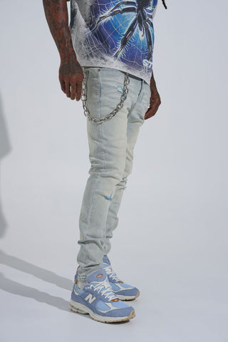 PHEELINGS "PHEELINGS ESSENTIALS" SKINNY DENIM (LIGHT BLUE)