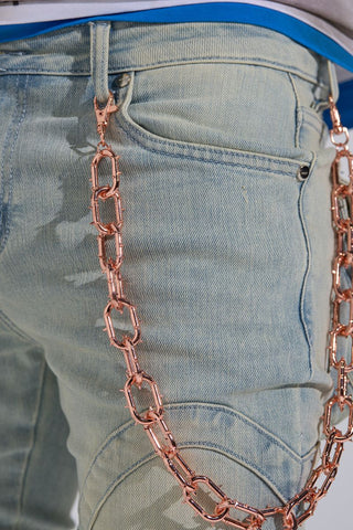 PHEELINGS "UNTOUCHABLE" WALLET CHAIN (ROSE GOLD)
