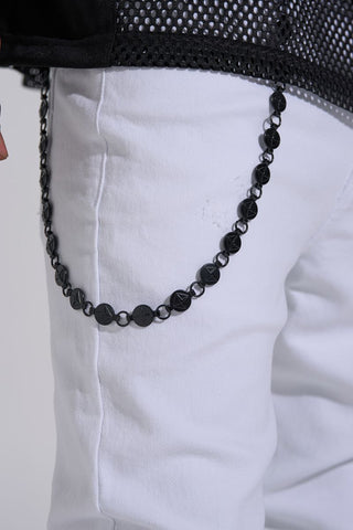 PHEELINGS "DESTINED TO BE" WALLET CHAIN (GUN BLACK)