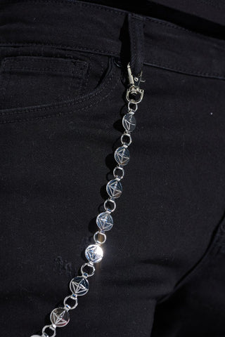 PHEELINGS "DESTINED TO BE" WALLET CHAIN (SILVER)