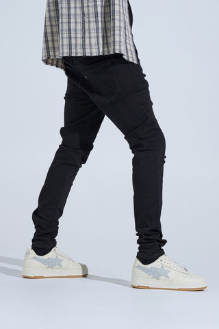 PHEELINGS "FIRST MILLION" RHINESTONE Stacked Denim (JET BLACK)