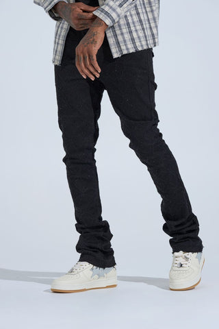 PHEELINGS "FIRST MILLION" RHINESTONE Stacked Denim (JET BLACK)