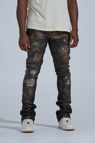 PHEELINGS "PRAY FOR THEM" CAMO STACK DENIM (Camo)