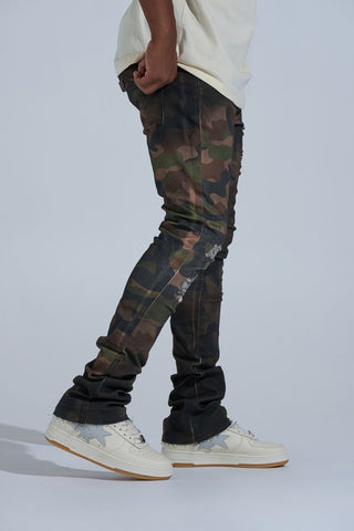 PHEELINGS "PRAY FOR THEM" CAMO STACK DENIM (Camo)