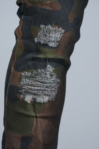 PHEELINGS "PRAY FOR THEM" CAMO STACK DENIM (Camo)