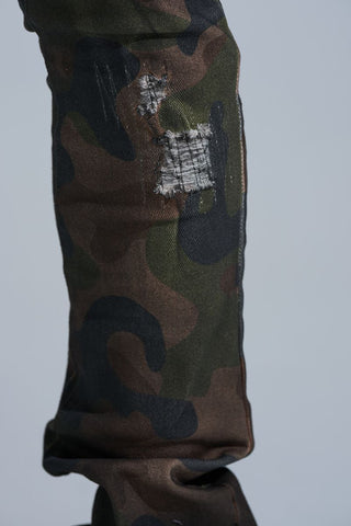 PHEELINGS "PRAY FOR THEM" CAMO STACK DENIM (Camo)