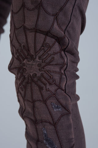 PHEELINGS ABANDONED" CARPENTER STACK DENIM (Ash Purple)