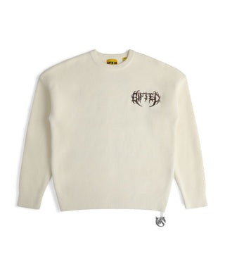 GFTD LA STRENGTH MOHAIR BONE SWEATER