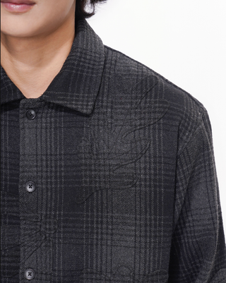 Valabasas HARVEST BUTTON DOWN (BLACK)