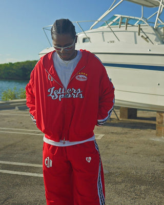 Red Letters C1N x RL Zip Up - Red