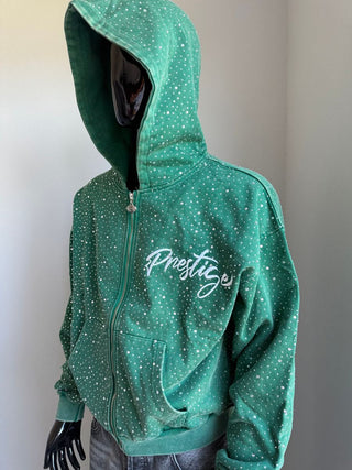 Prestige Diamond Hoodie (Green)