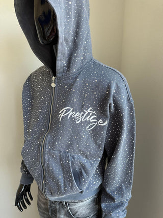Prestige Diamond Hoodie (Blue)