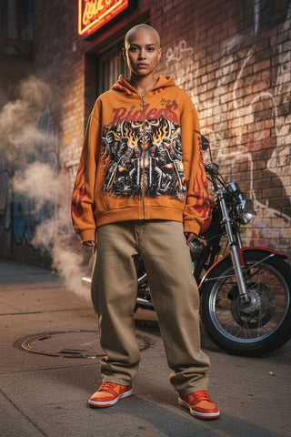 Stray full-zip hoodie (Timber)